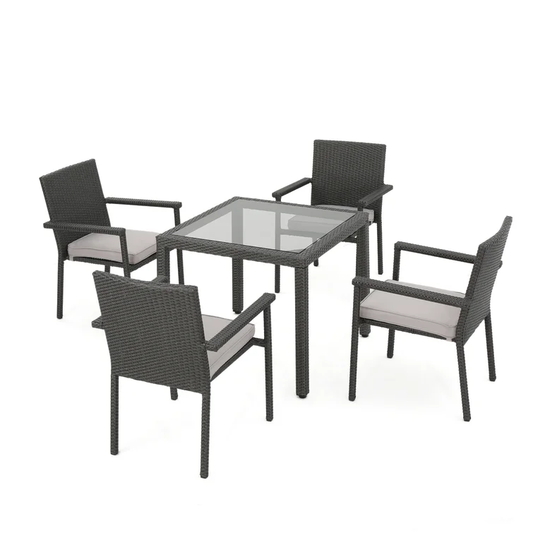 Amartya 4 - Person Square Outdoor Dining Set