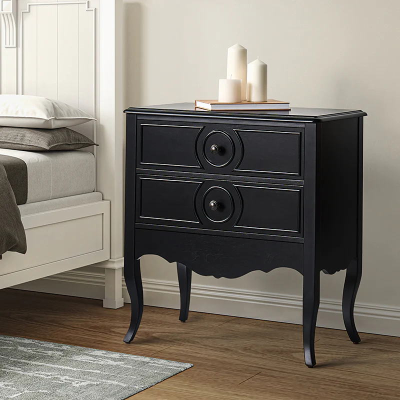 Thelma 3 - Drawer Nightstand with Built-In Outlets