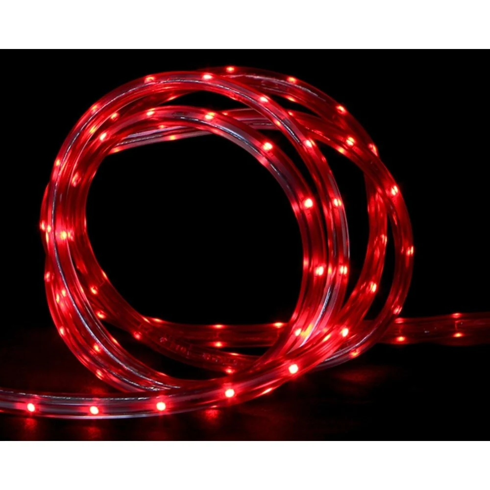 100' Commercial Red LED Indoor/Outdoor Christmas Linear Tape Lighting