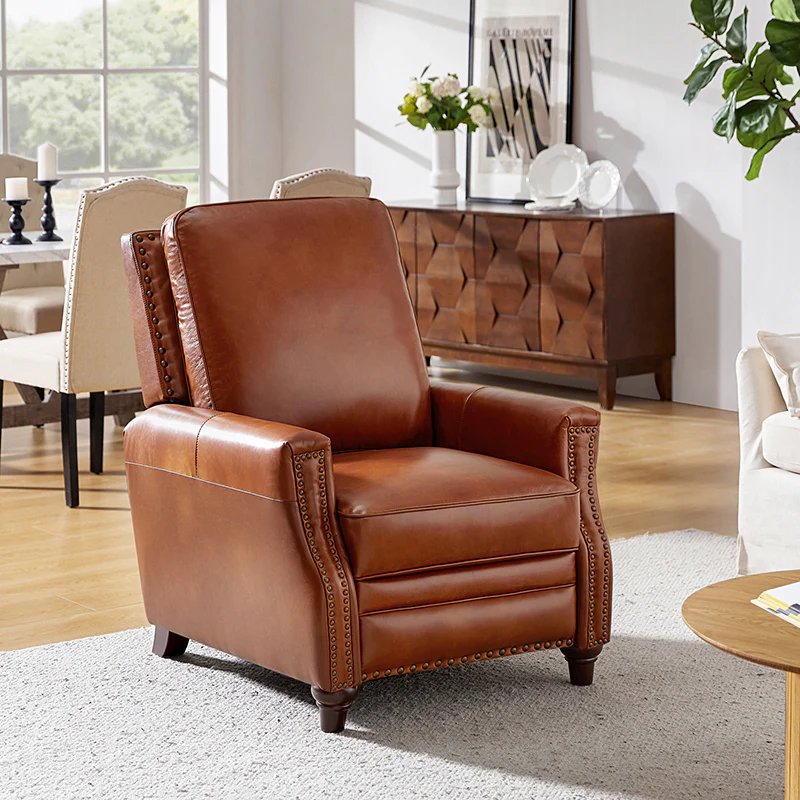 Annabelle Genuine Leather Recliner Chair