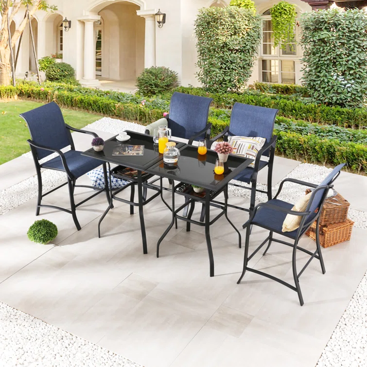 Fredlyn 4 - Person Square Outdoor Dining Set