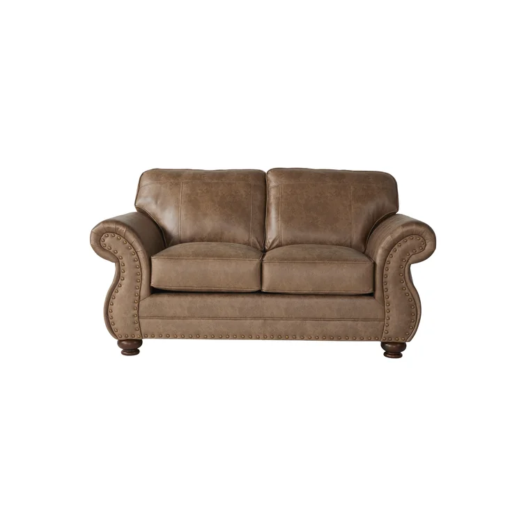 Claycomb 69'' Faux Leather Loveseat