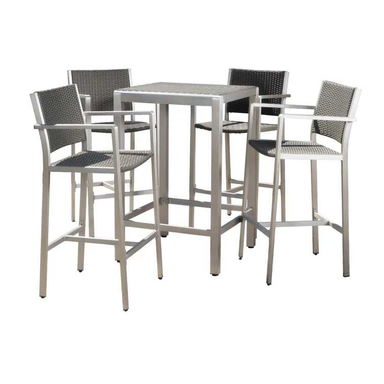 Caggiano 4 - Person Square Outdoor Dining Set