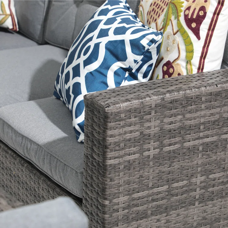 6 - Person Outdoor Seating Group with Cushions