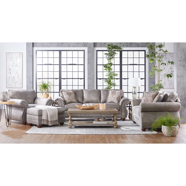 Claycomb 91'' Faux Leather Sofa