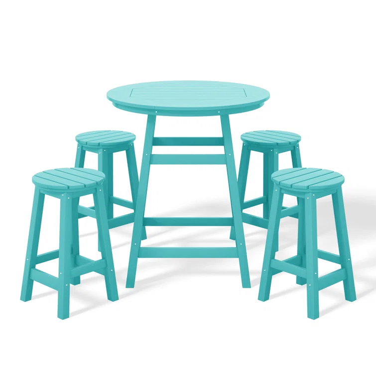 Aswini 5-Piece Round Counter Set