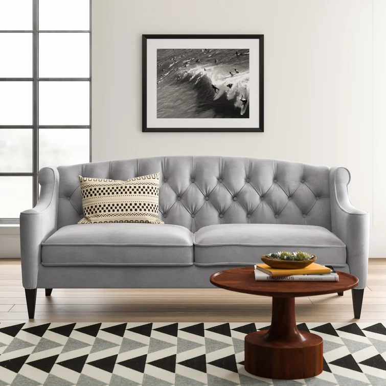 Brinley 74'' Velvet Sofa