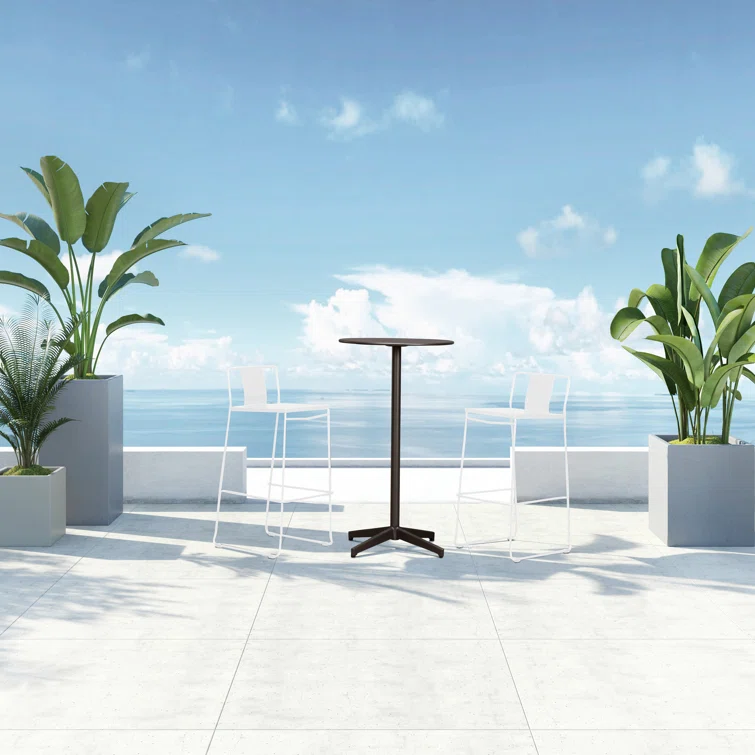 Avers 2 - Person Round Outdoor Dining Set