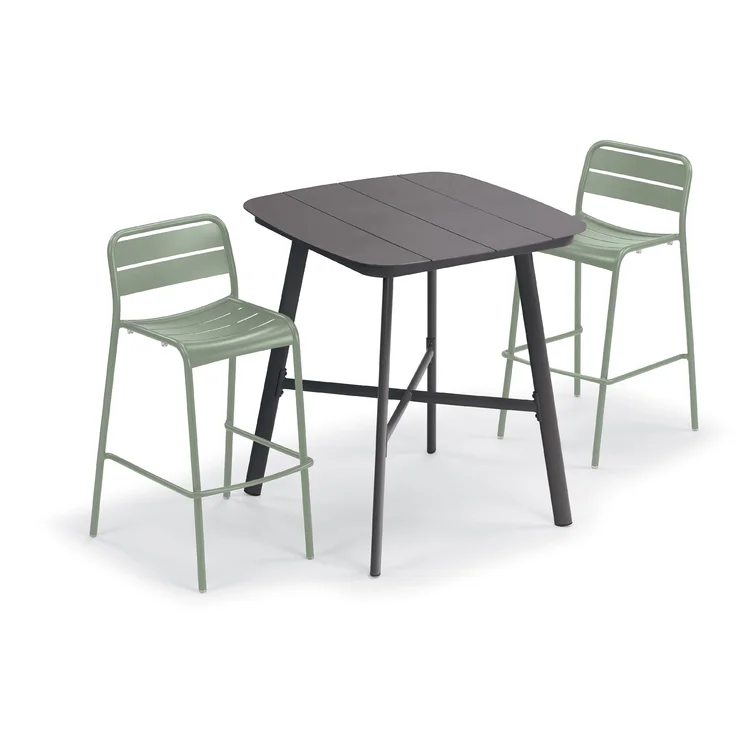 Archie 2 - Person Square Outdoor Dining Set