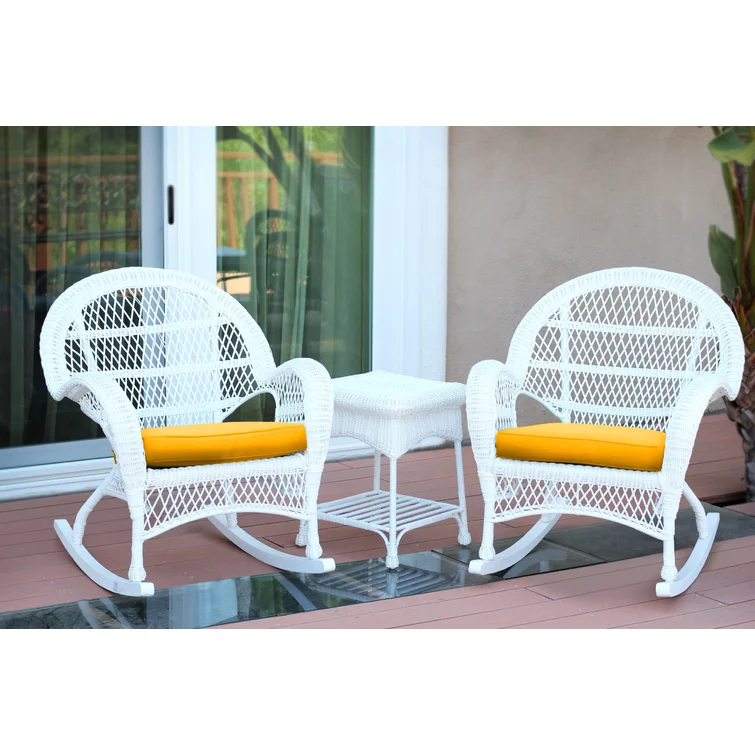 Mangum 2 - Person Outdoor Seating Group with Cushions