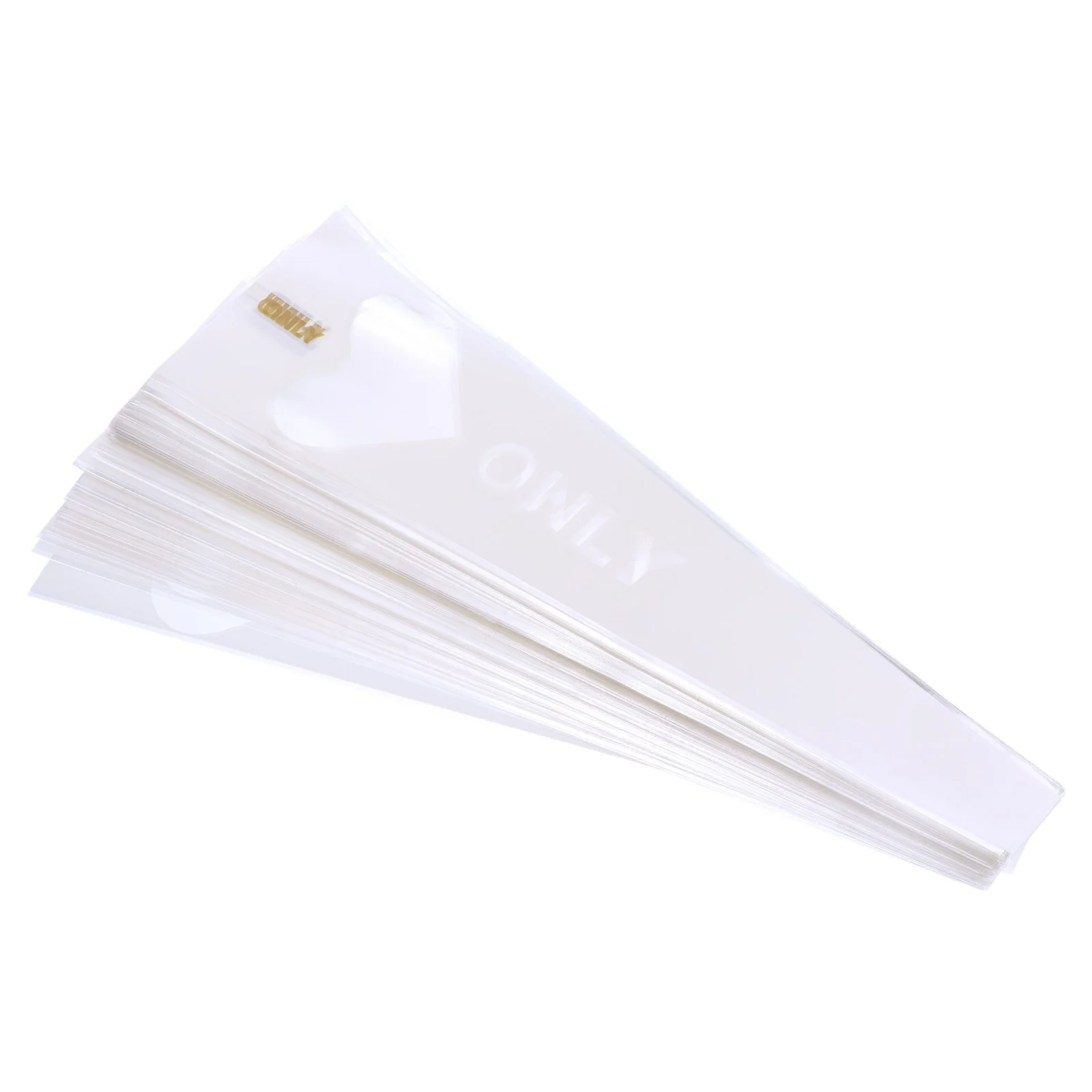 150pcs Flower Wrapping Paper, Single Rose Bouquet Floral Packaging Bag - White