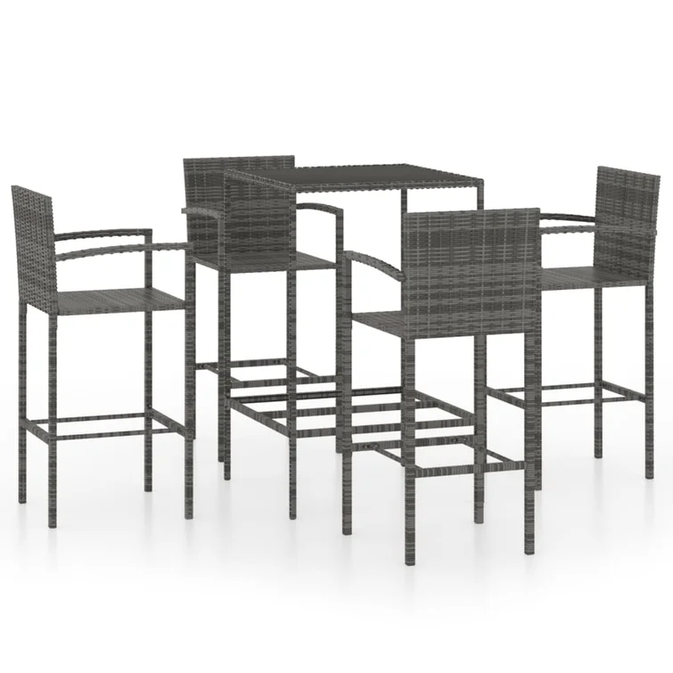 Emmetsburg 4 - Person Square Outdoor Dining Set