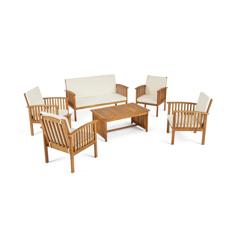 Brnovich 6 - Person Outdoor Seating Group with Cushions