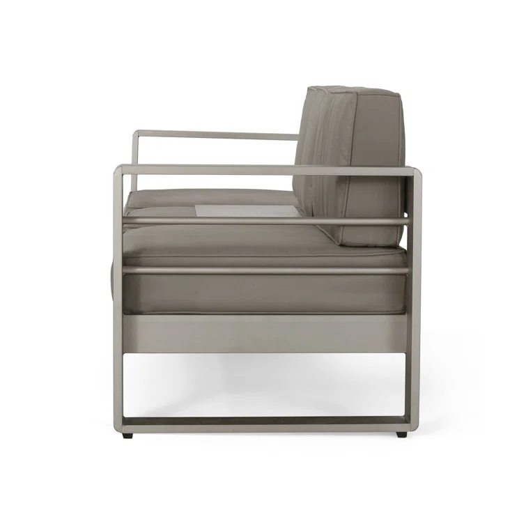 Lyllah 5 - Person Outdoor Seating Group with Sunbrella Cushions