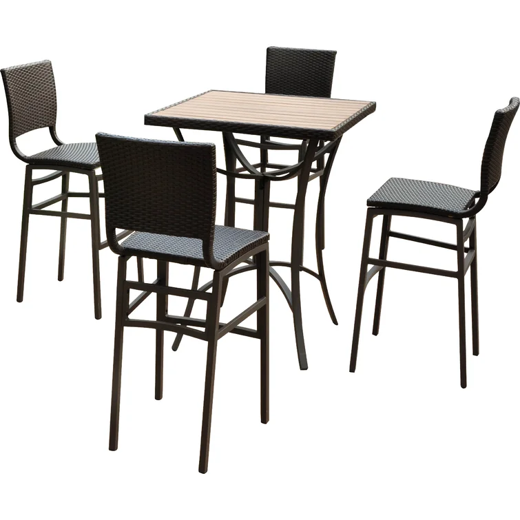 Brade 4 - Person Square Outdoor Dining Set