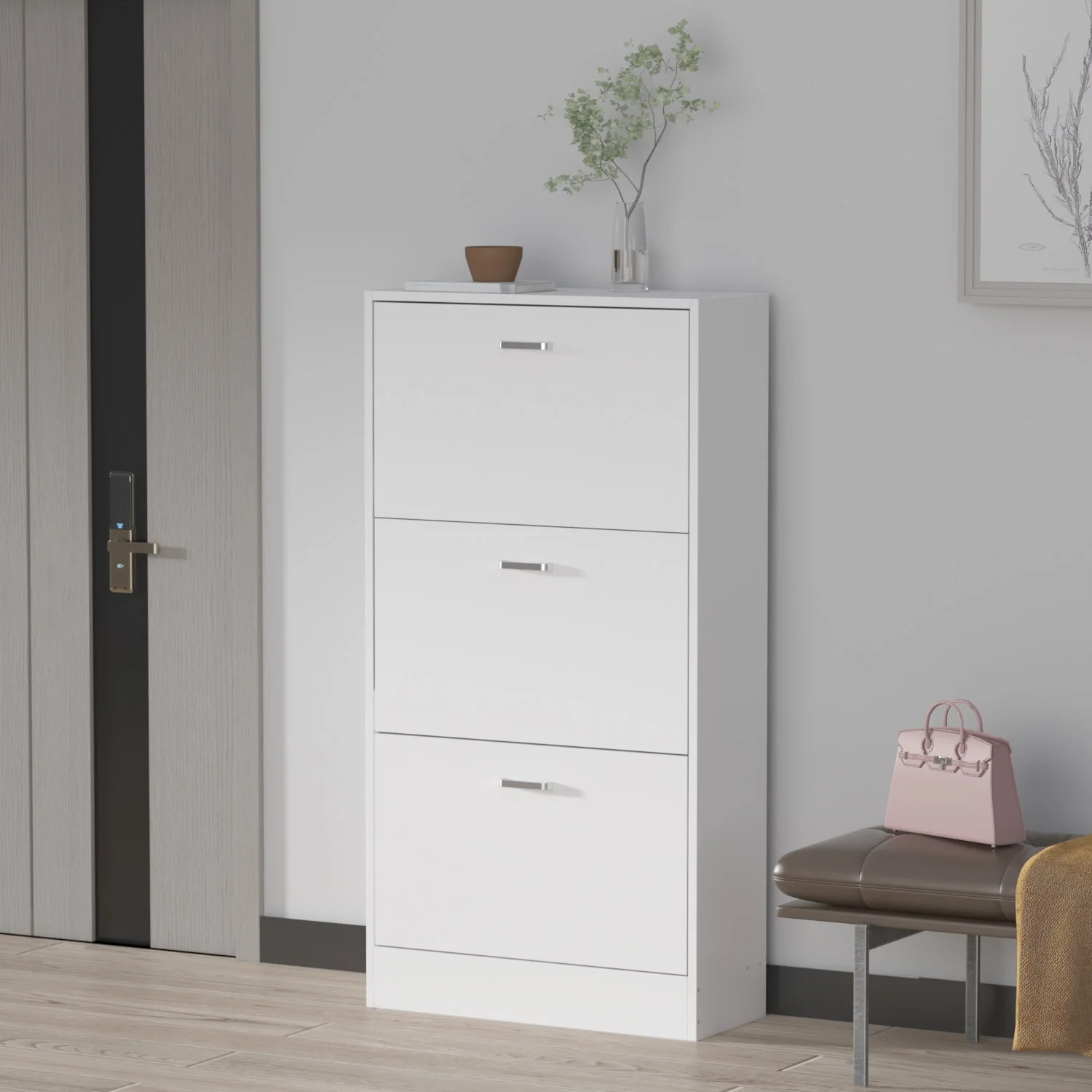 3-Tier Shoes Cabinet