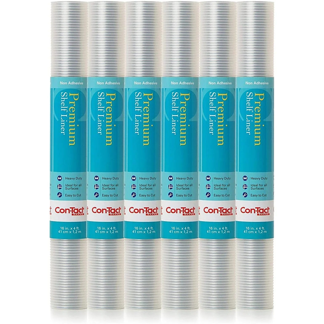 Con-Tact Brand Premium Plus Heavy Duty Non-Adhesive Shelf and Drawer Liner, 16