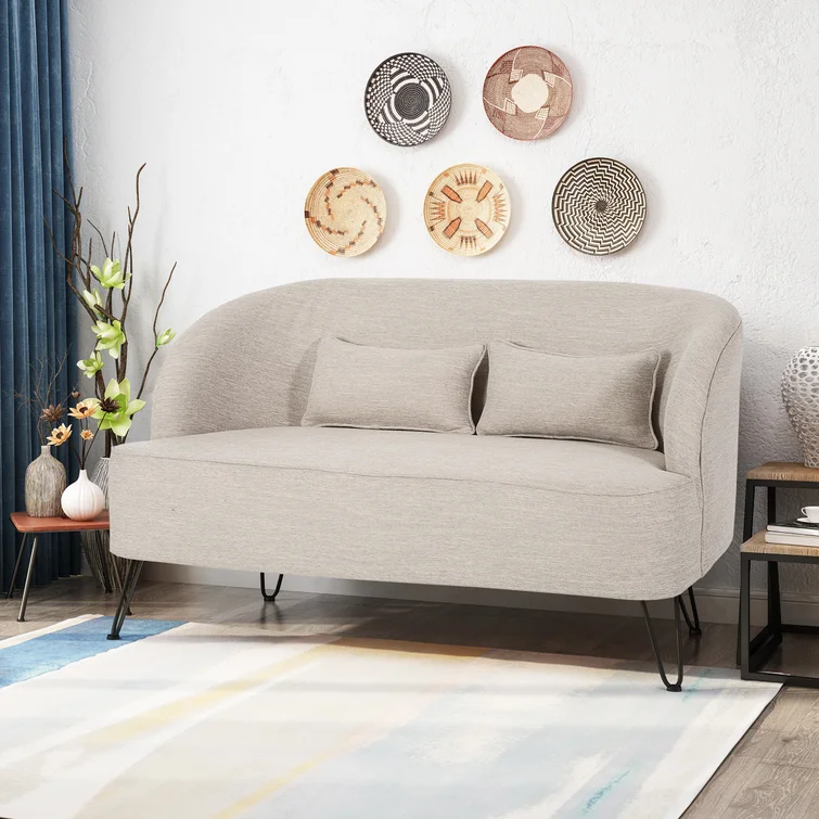 Debs 49.5'' Upholstered Loveseat