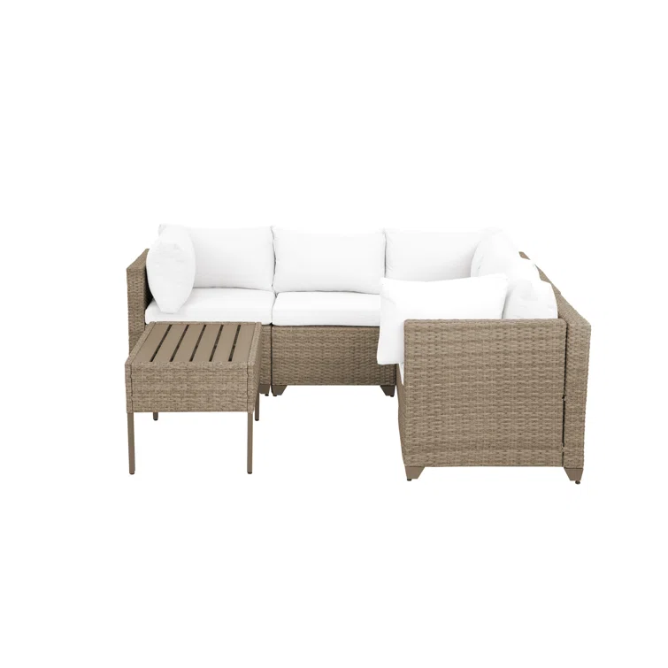 Aranka 5 - Person Outdoor Seating Group with Cushions