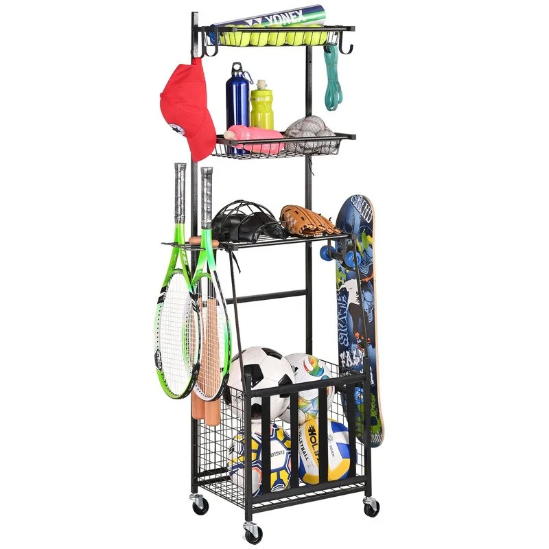 Sports Equipment Storage for Garage - 12.6