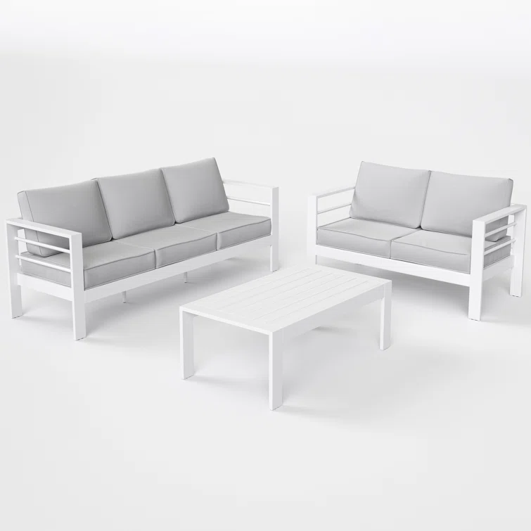 Annali 5 - Person Outdoor Seating Group with Cushions