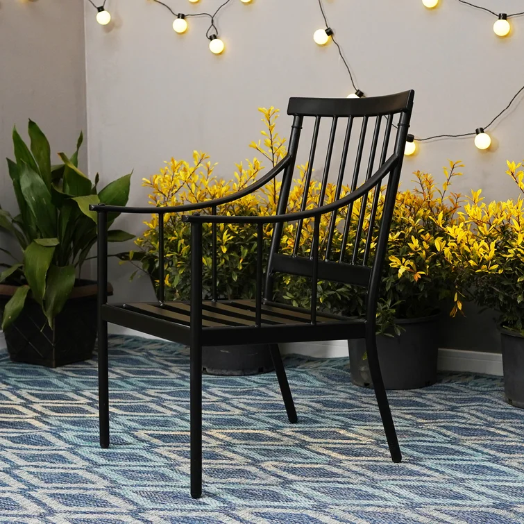 Argyri 4 - Person Square Outdoor Dining Set with Cushions