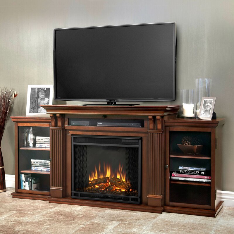 Calie 67'' TV Stand with Fireplace