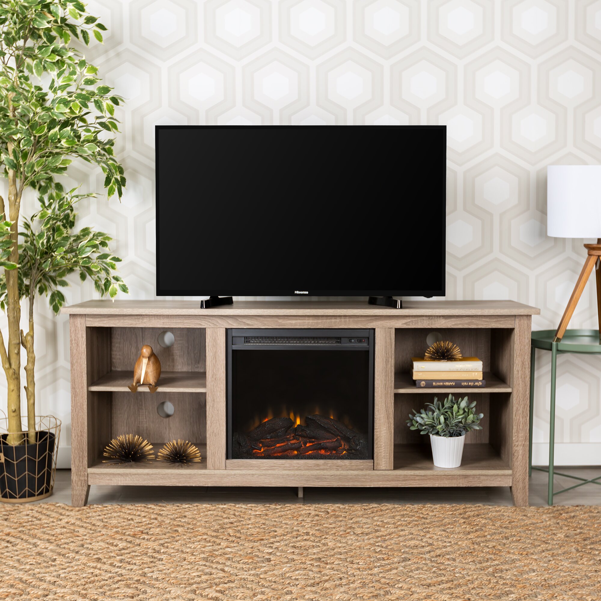 Kneeland TV Stand for TVs up to 65