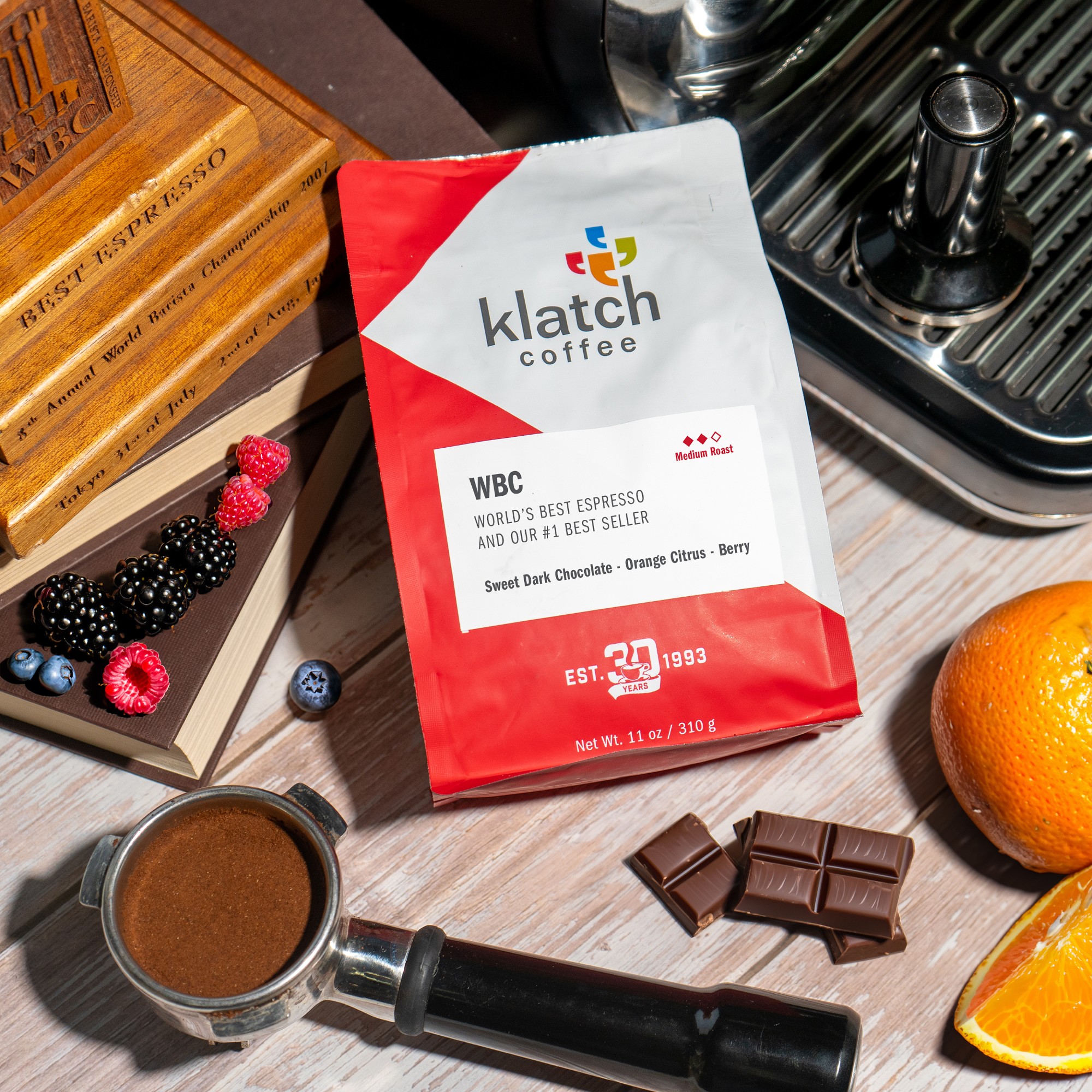 Klatch Coffee WBC World's Best Espresso Blend Coffee Beans