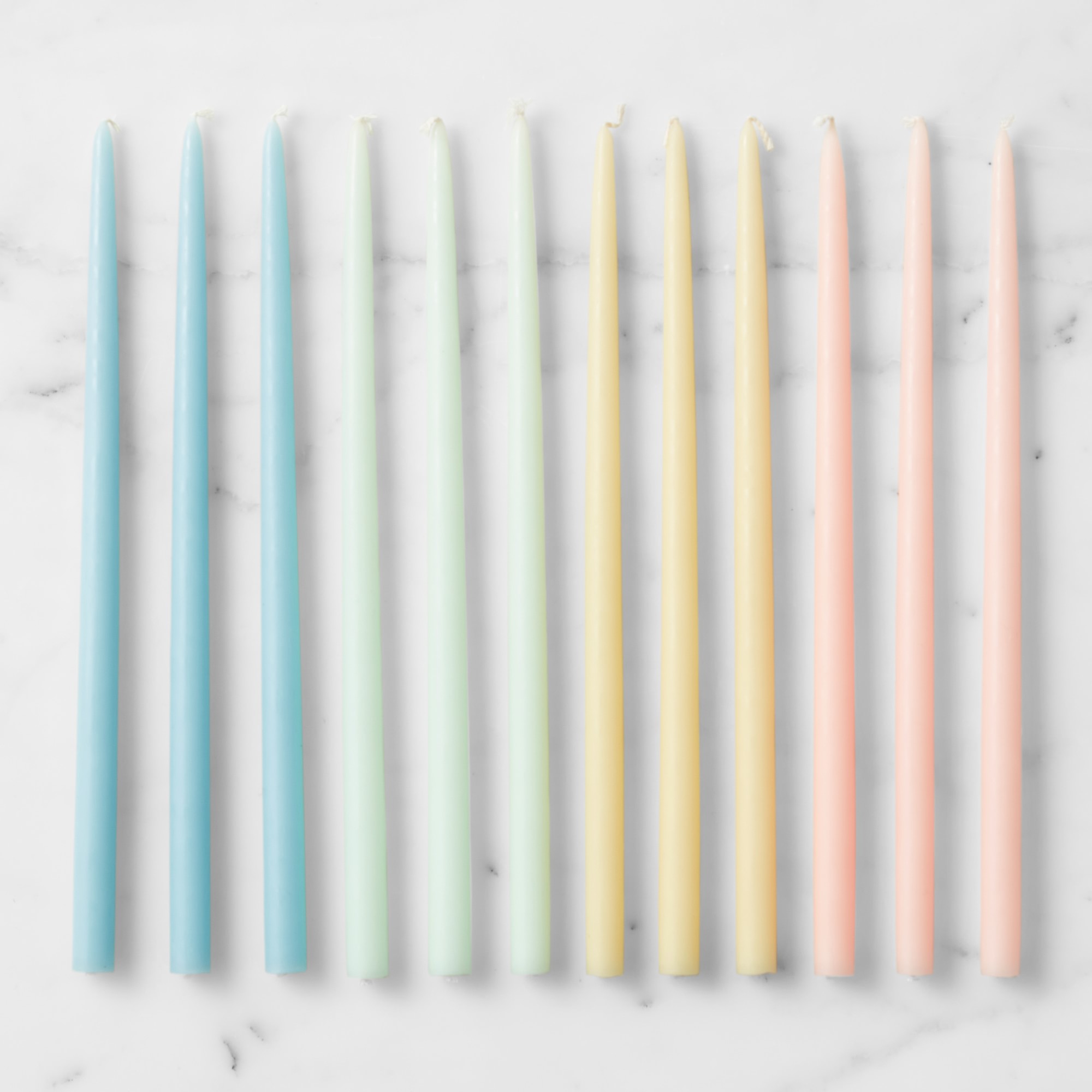 Tiny Taper Candles, Set of 12