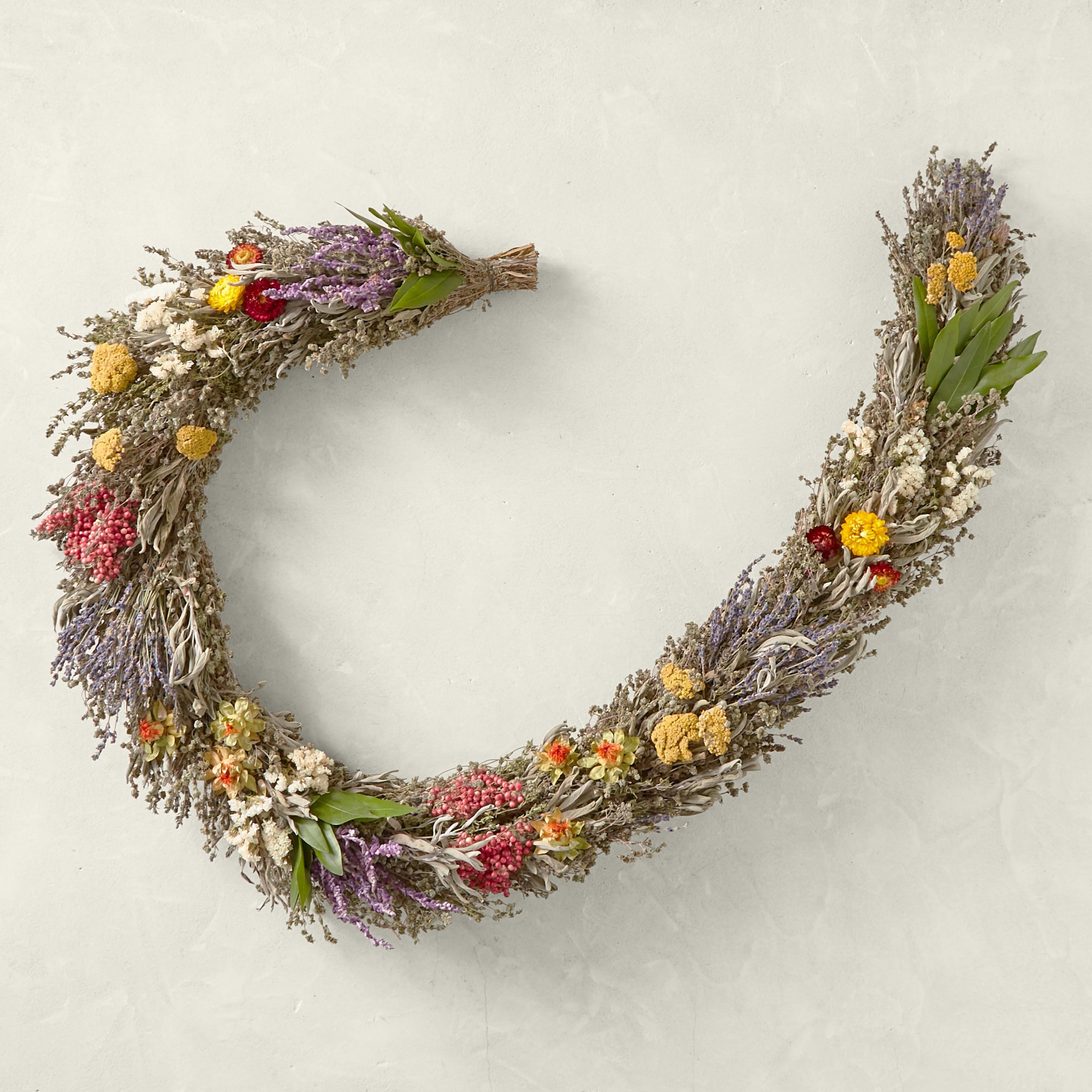 Farmers' Market Herb Live Wreath & Garland