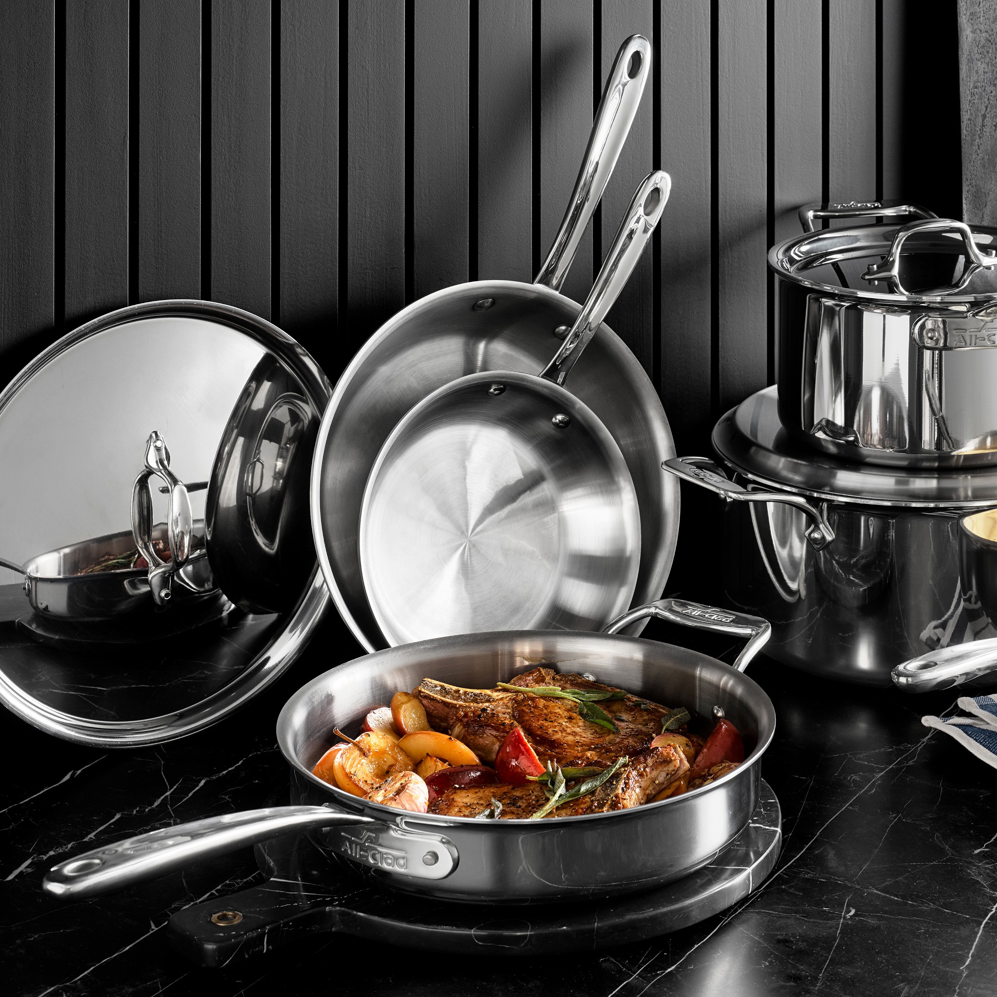 All-Clad G5™ Graphite Core Stainless-Steel Fry Pan