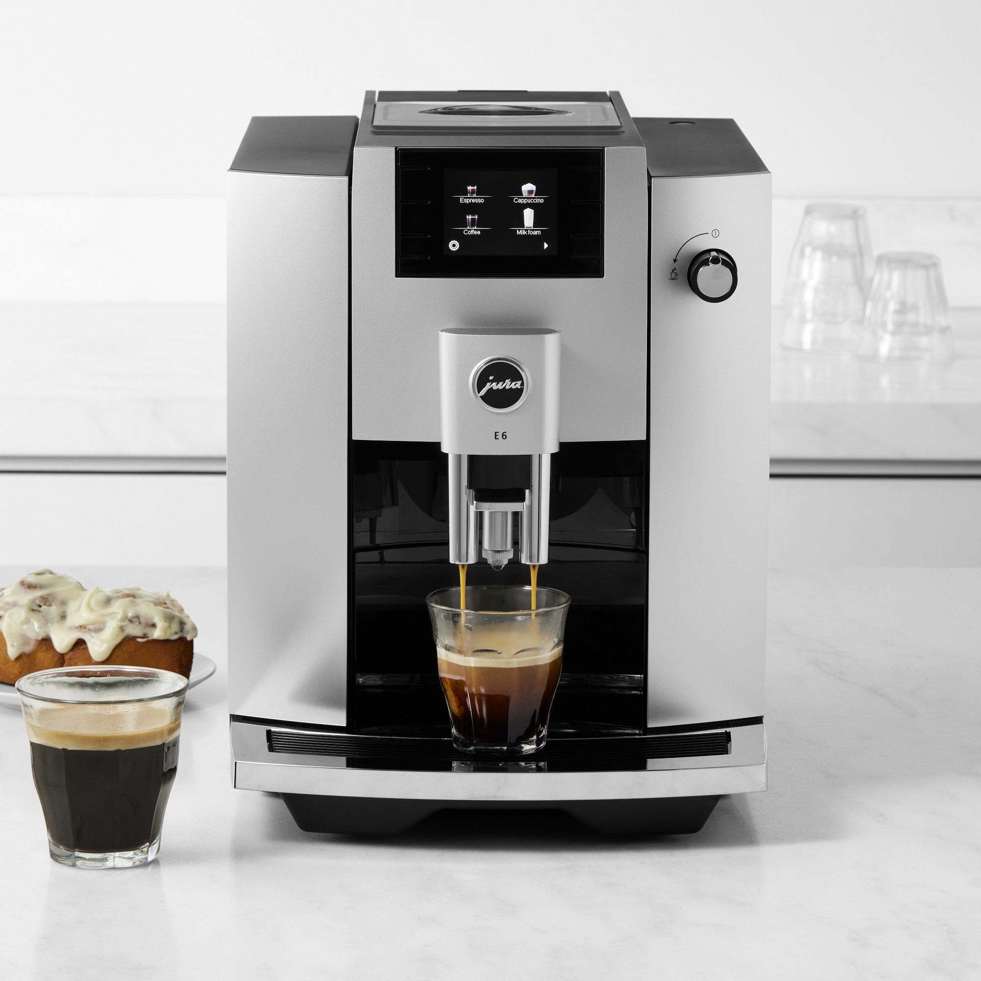 JURA E6 Fully Automatic Espresso Machine