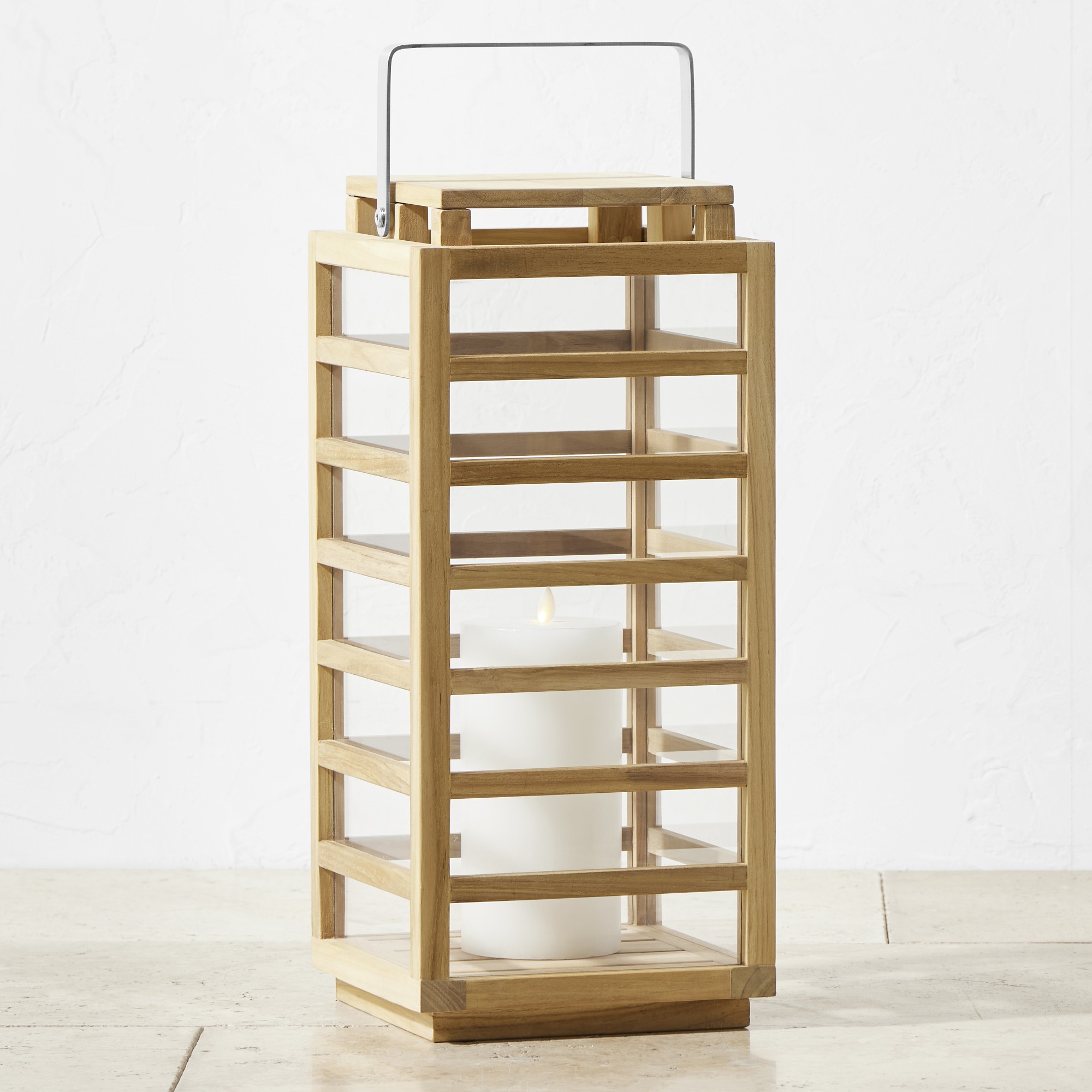 Ojai Teak Lantern