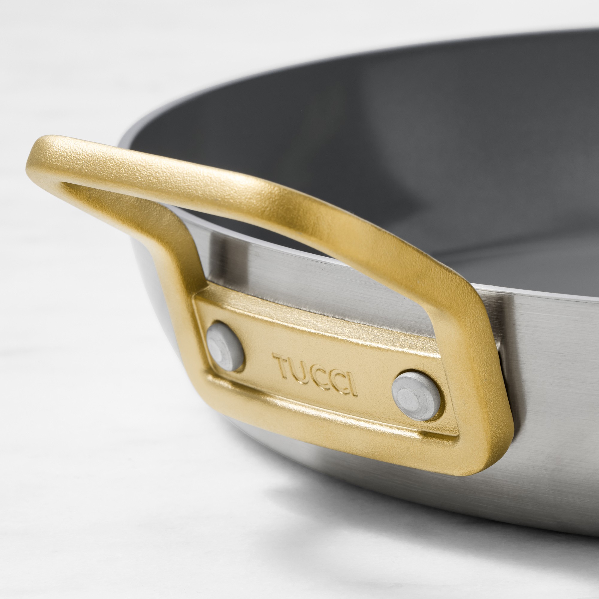 GreenPan™ Stanley Tucci™ Stainless-Steel Mixed Material 15-Piece Cookware Set