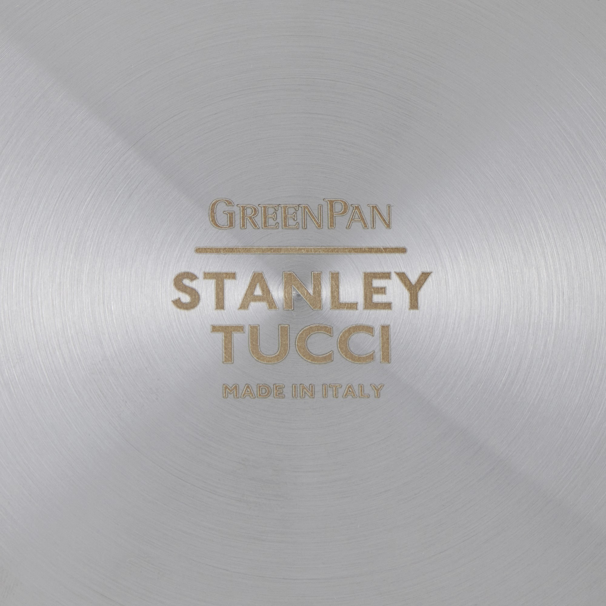 GreenPan™ Stanley Tucci™ Stainless-Steel Ceramic Nonstick Essential Stanley Pan, 6 1/2-Qt.