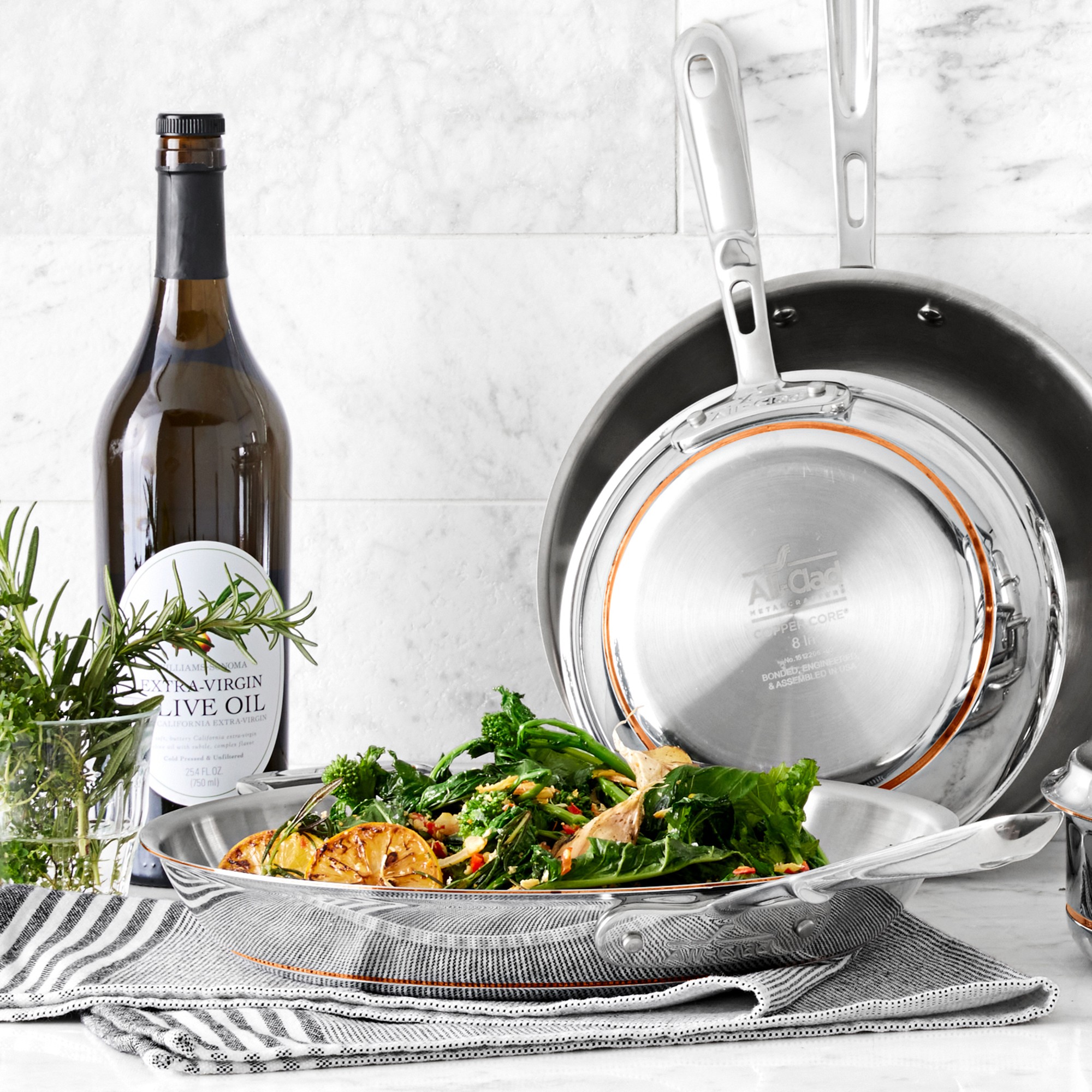 All-Clad Copper Core® 3-Piece Fry Pan Set