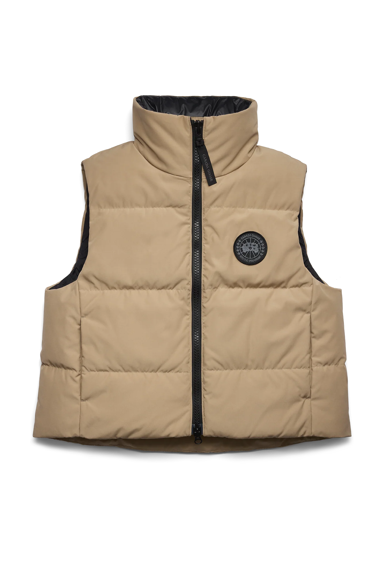 Grandview Cropped Vest Black Label