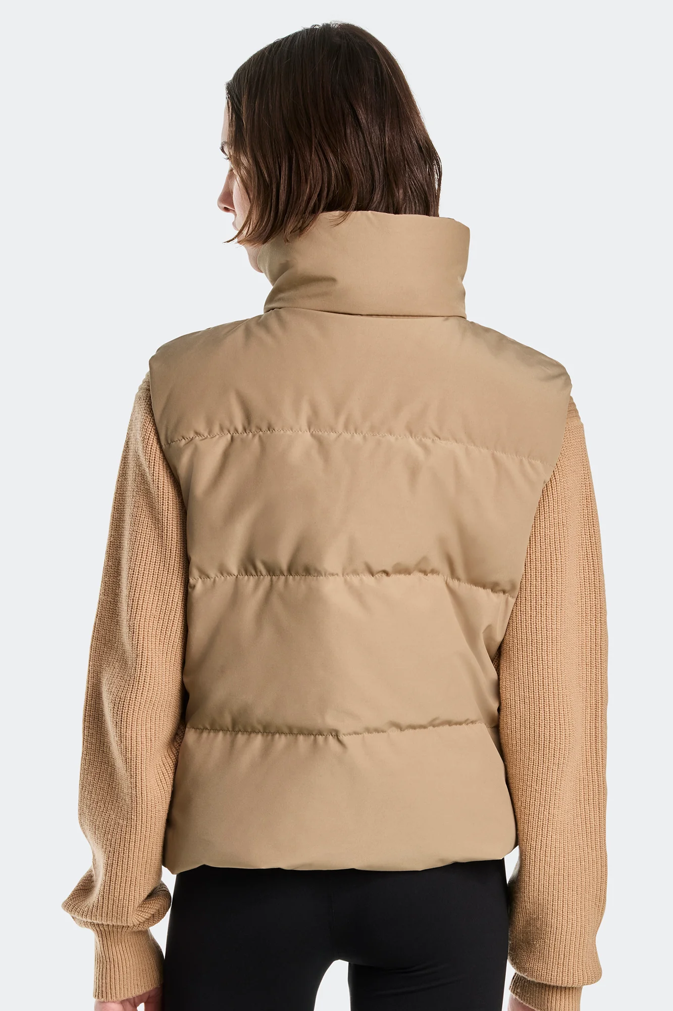 Grandview Cropped Vest Black Label