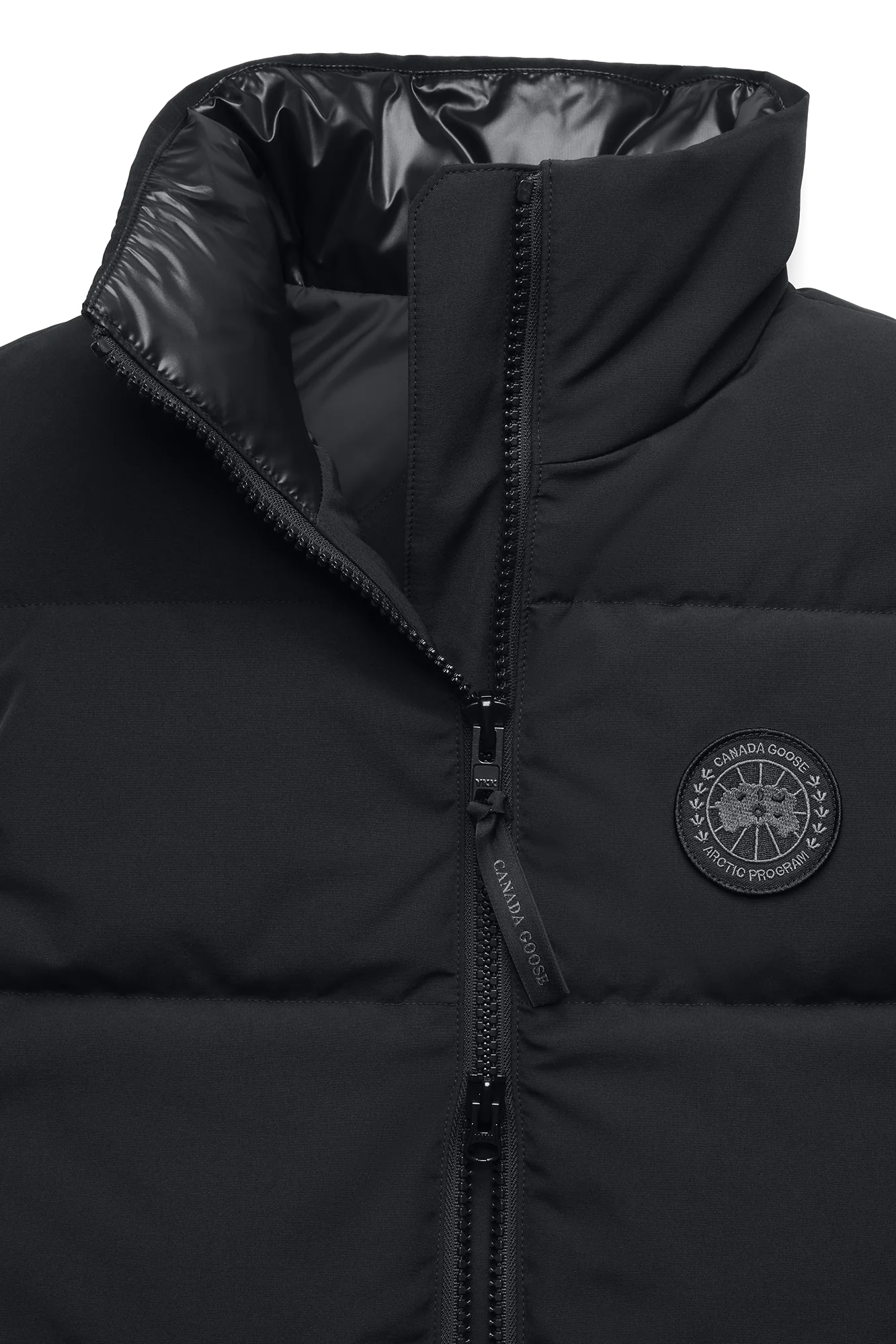 Grandview Cropped Vest Black Label