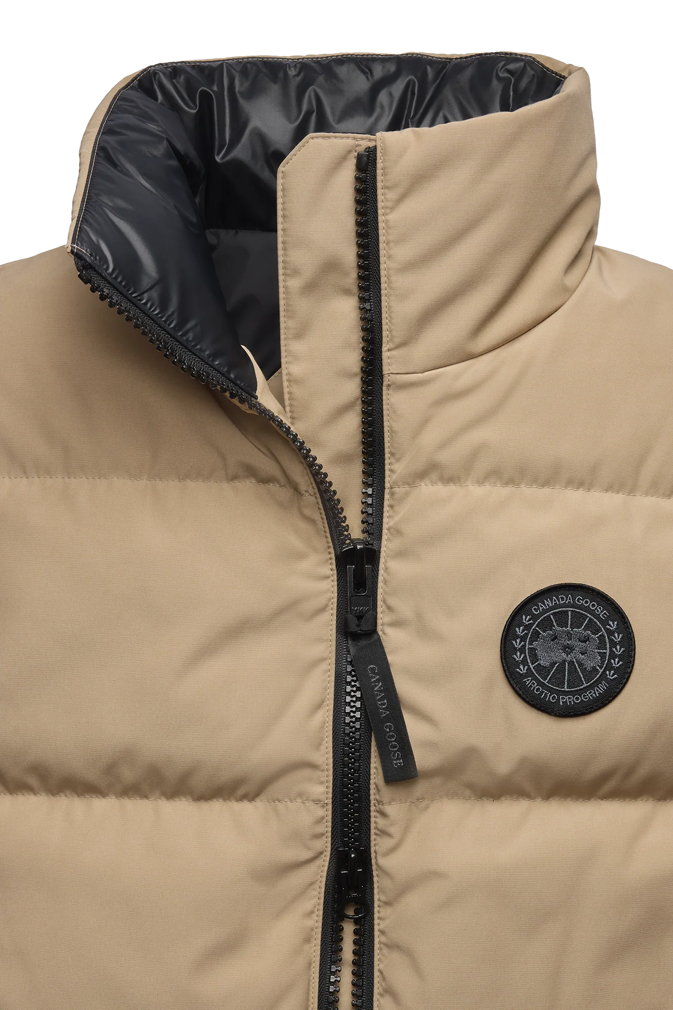 Grandview Cropped Vest Black Label