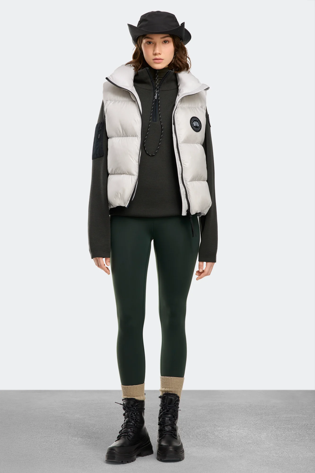 Cypress Puffer Vest Black Label