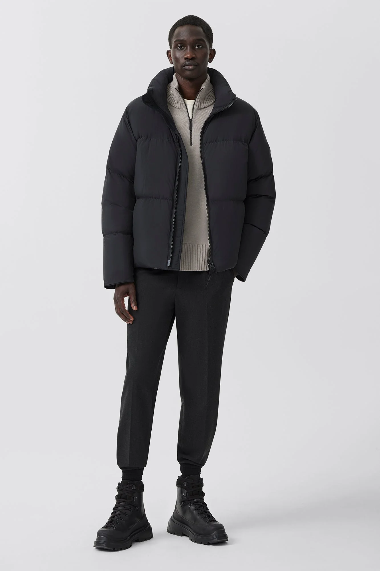 Lawrence Puffer Jacket Black Label