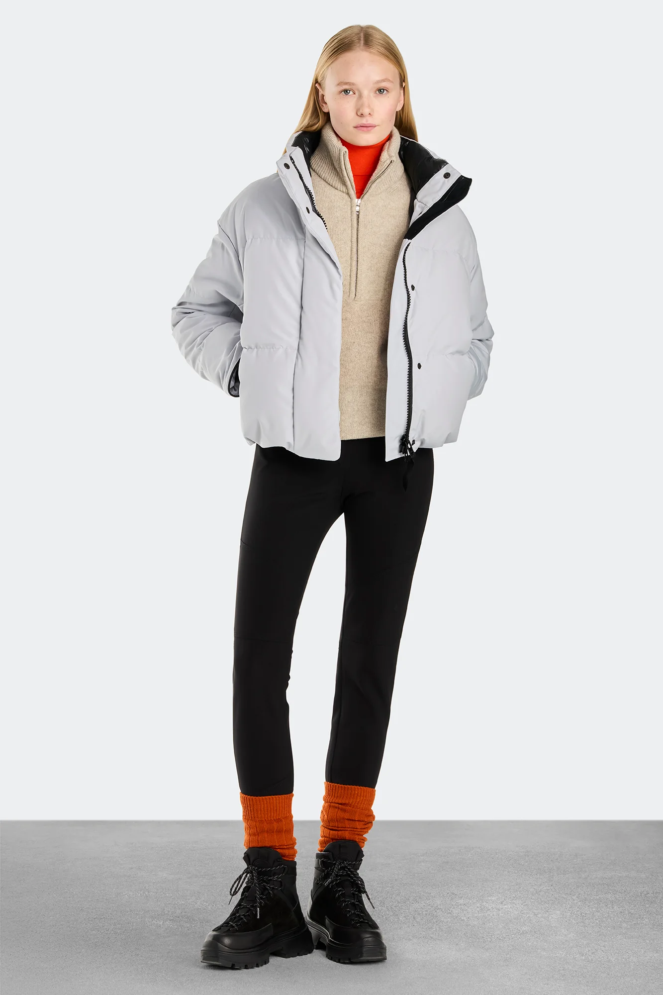 Grandview Cropped Jacket Black Label