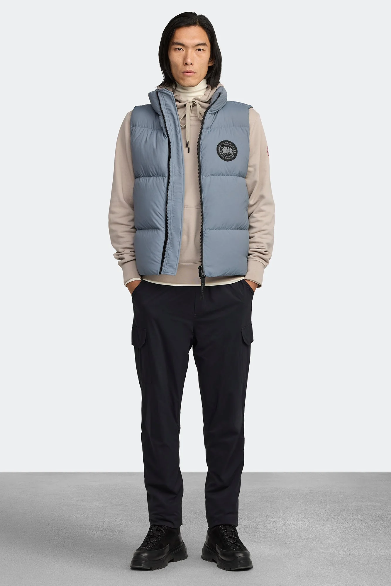 Lawrence Puffer Vest Black Label