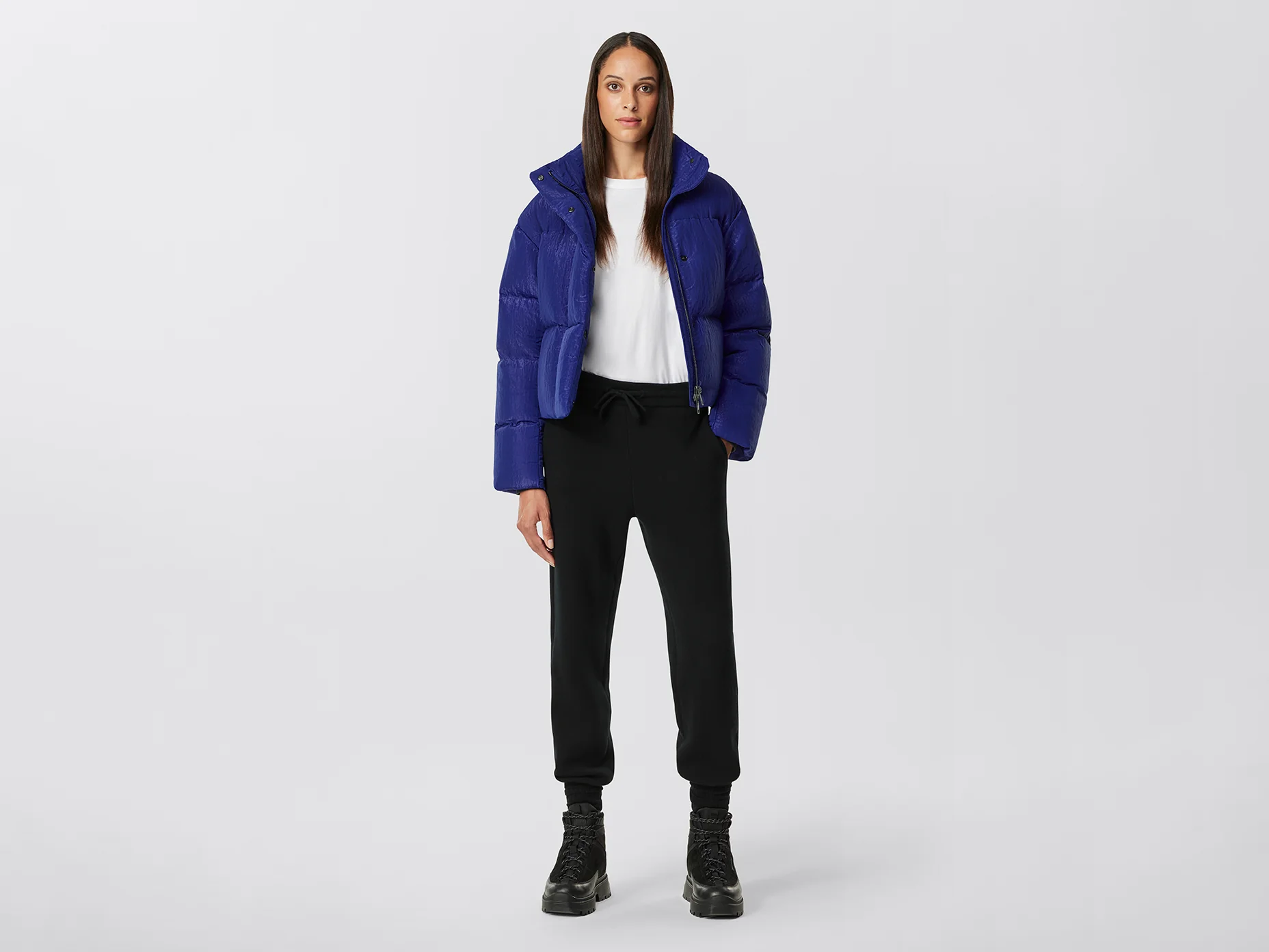 Cypress Cropped Puffer City Lights