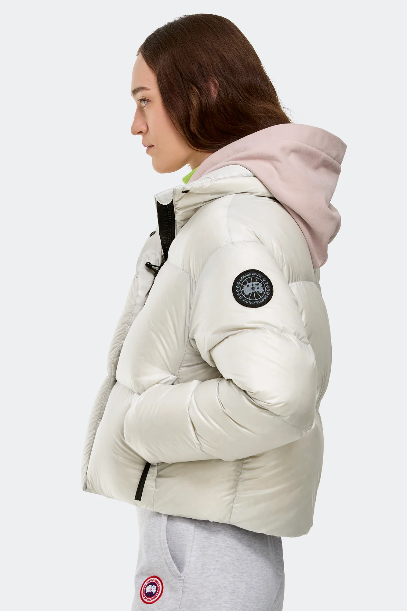 Cypress Cropped Puffer Black Label