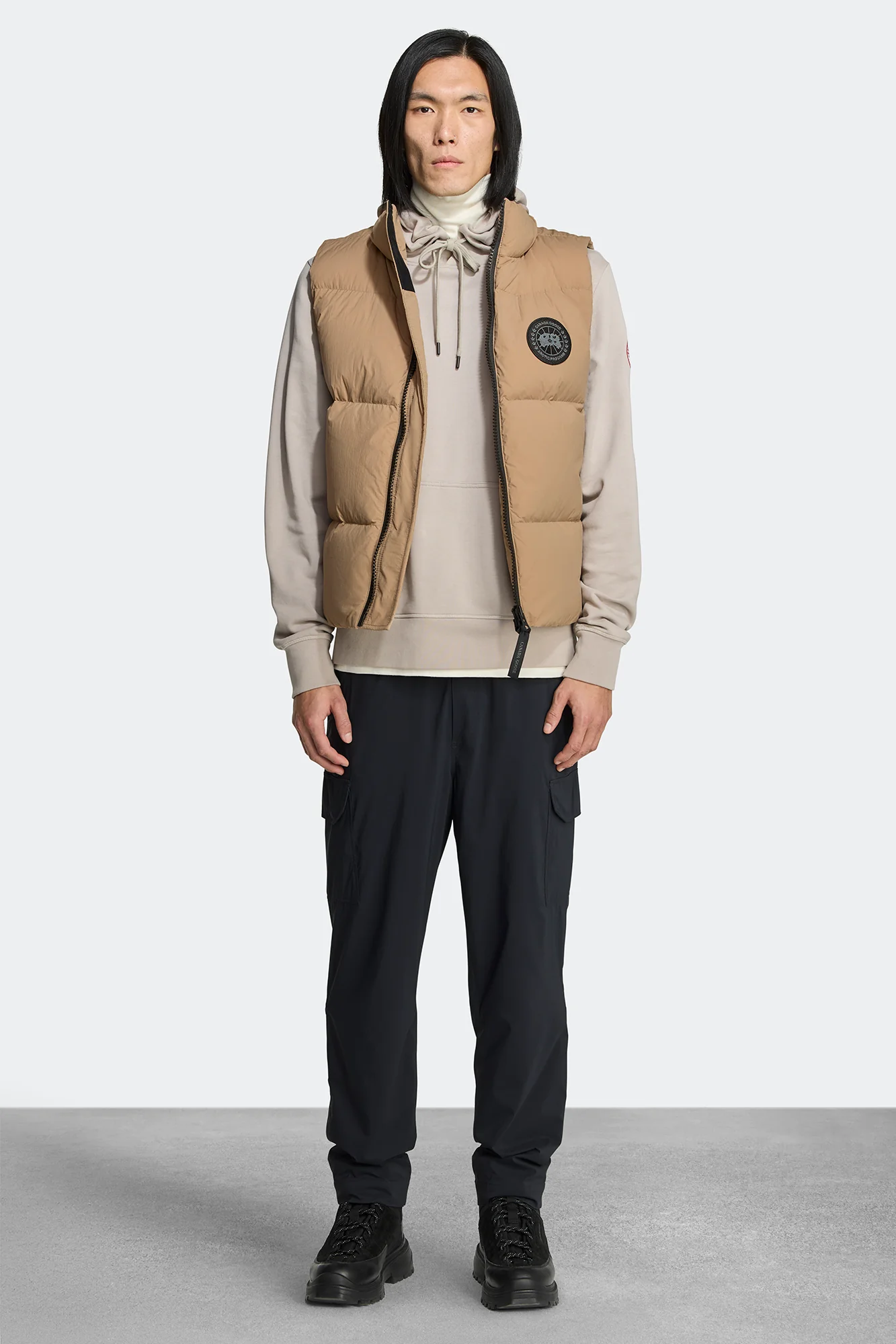 Lawrence Puffer Vest Black Label