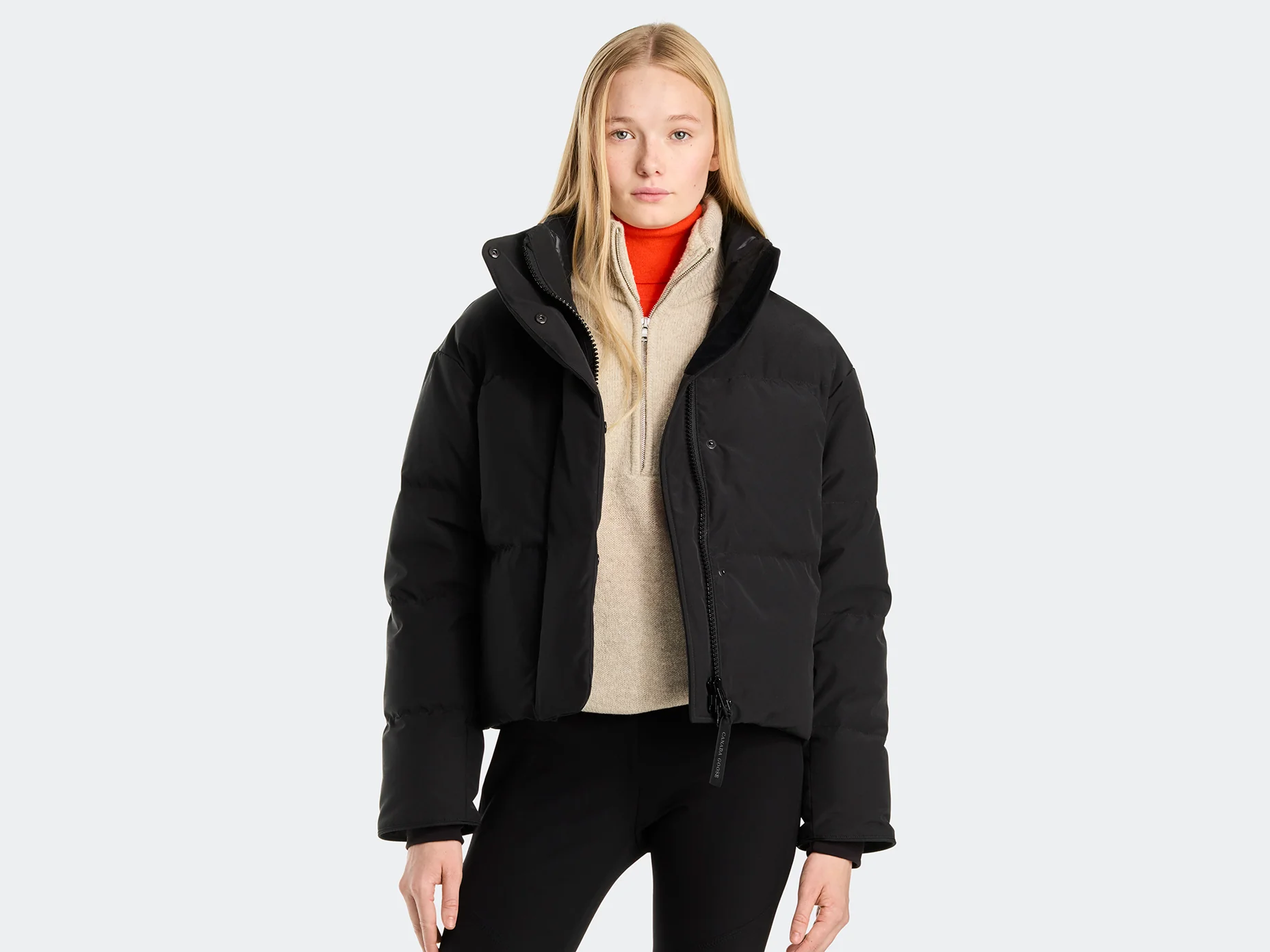 Grandview Cropped Jacket Black Label