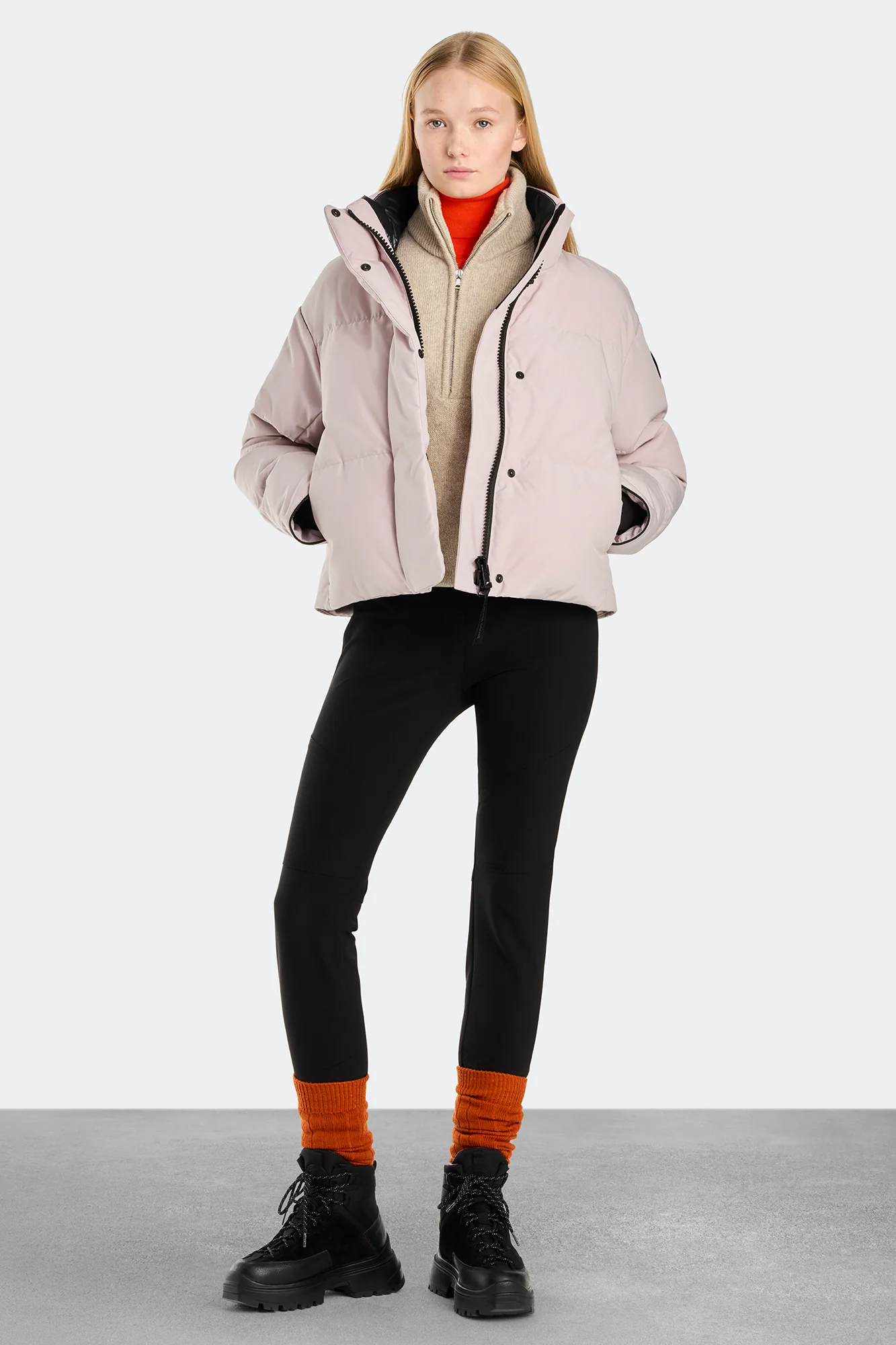 Grandview Cropped Jacket Black Label